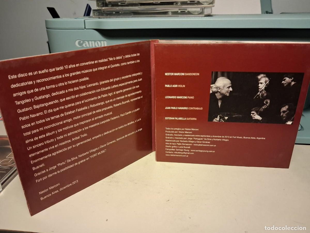 CDs de m&uacute;sica: CD NESTOR MARCONI QUINTET : ROBUSTANGO - Foto 3