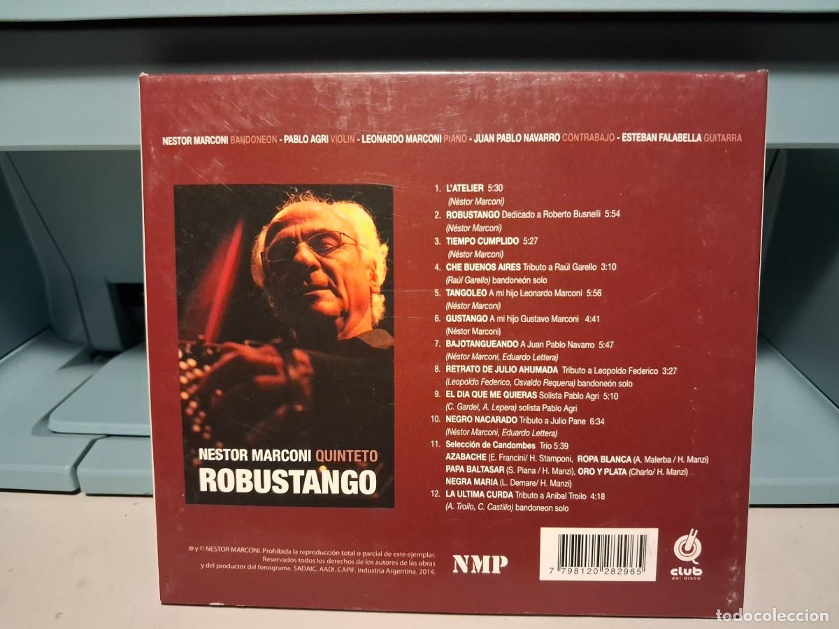 CDs de m&uacute;sica: CD NESTOR MARCONI QUINTET : ROBUSTANGO - Foto 4