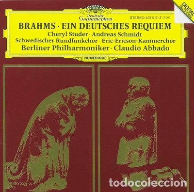 CDs de m&uacute;sica: Ein Deutsches Requiem Op.45- 0028943751728