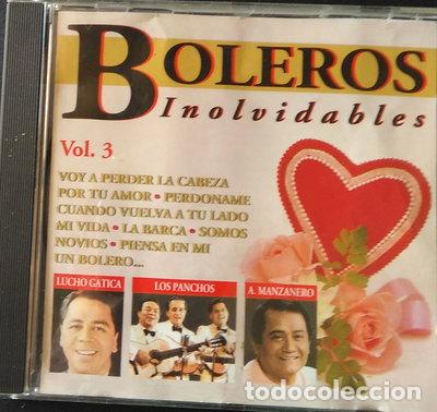 CDs de m&uacute;sica: Boleros Inolvidables- 8423646314515