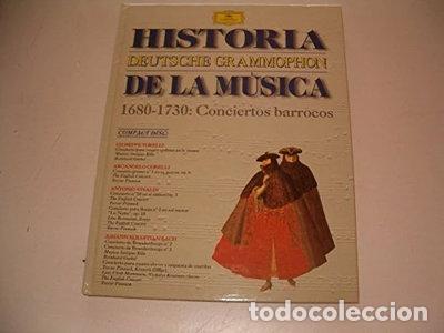 CDs de m&uacute;sica: Historia de la M&uacute;sica. Deutsche Grammophon. 1680-1730: Conciertos barrocos- 9788440904843