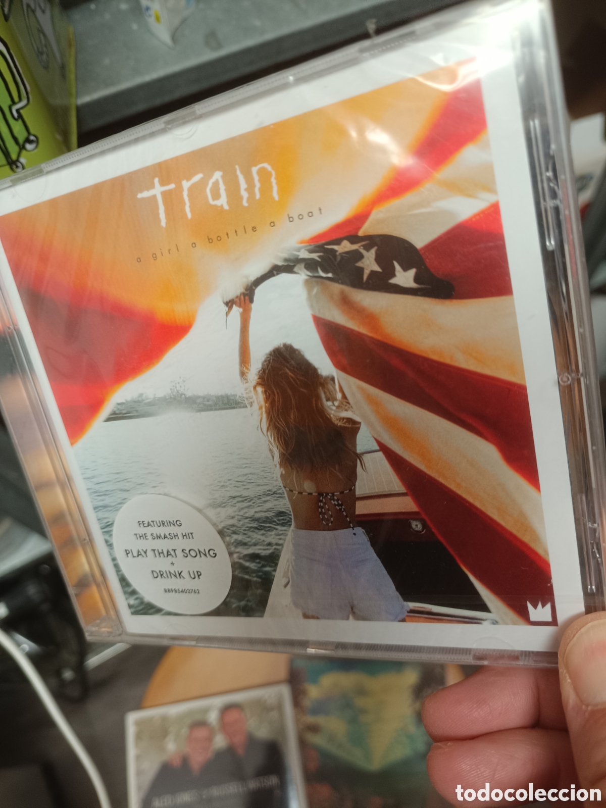 CDs de m&uacute;sica: Train &lrm;&ndash; A Girl A Bottle A Boat (Precintado)
