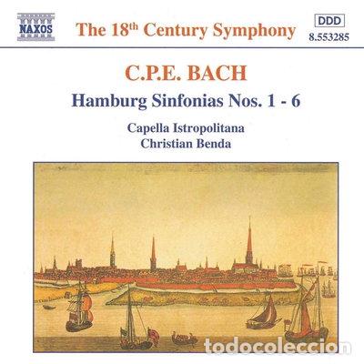 CDs de m&uacute;sica: Hamburg Sinfonias Nos. 1-6- 0730099428521