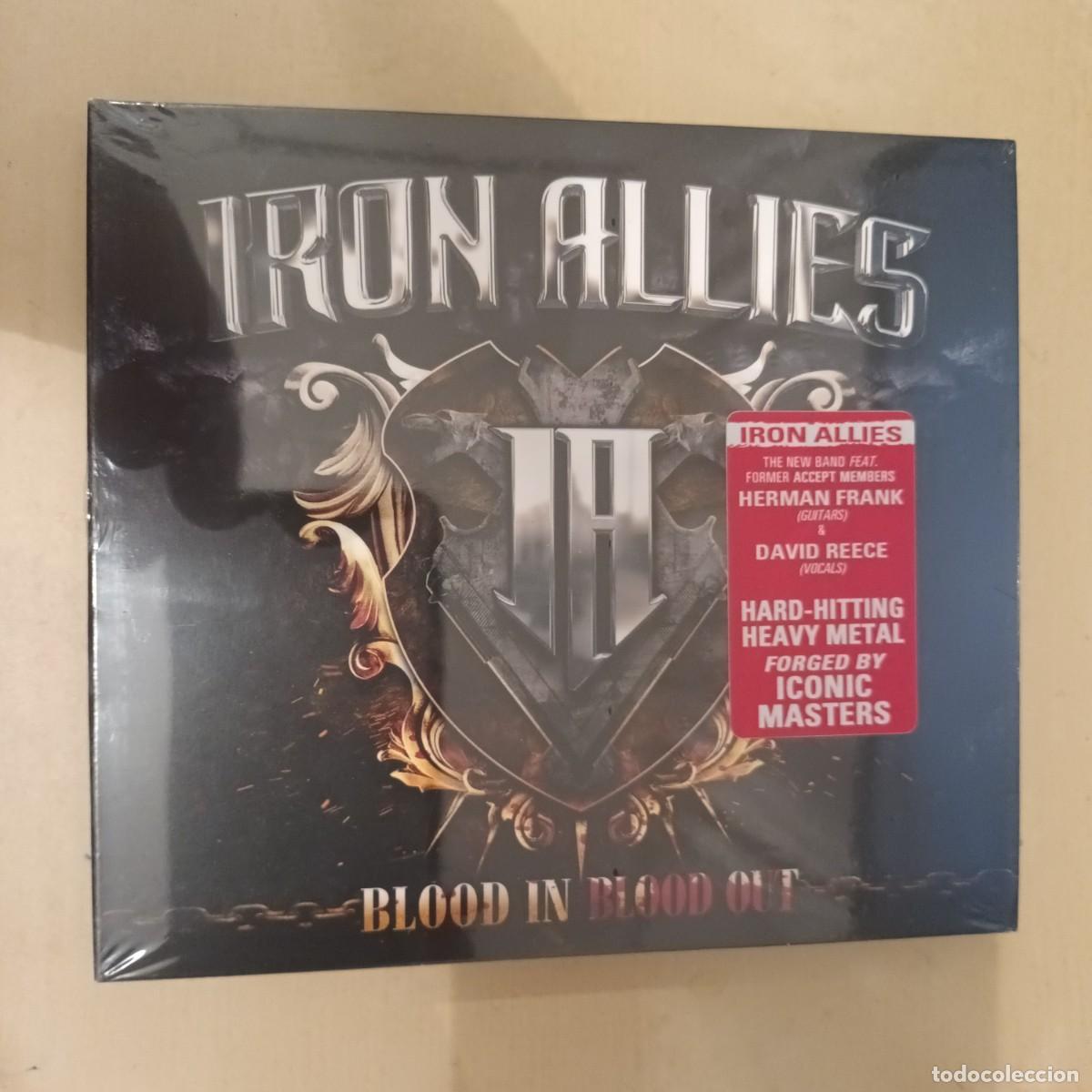 CDs de m&uacute;sica: Iron Allies , Blood In Blood Out , CD 2022 Digipack Nuevo Precintado. Power Metal