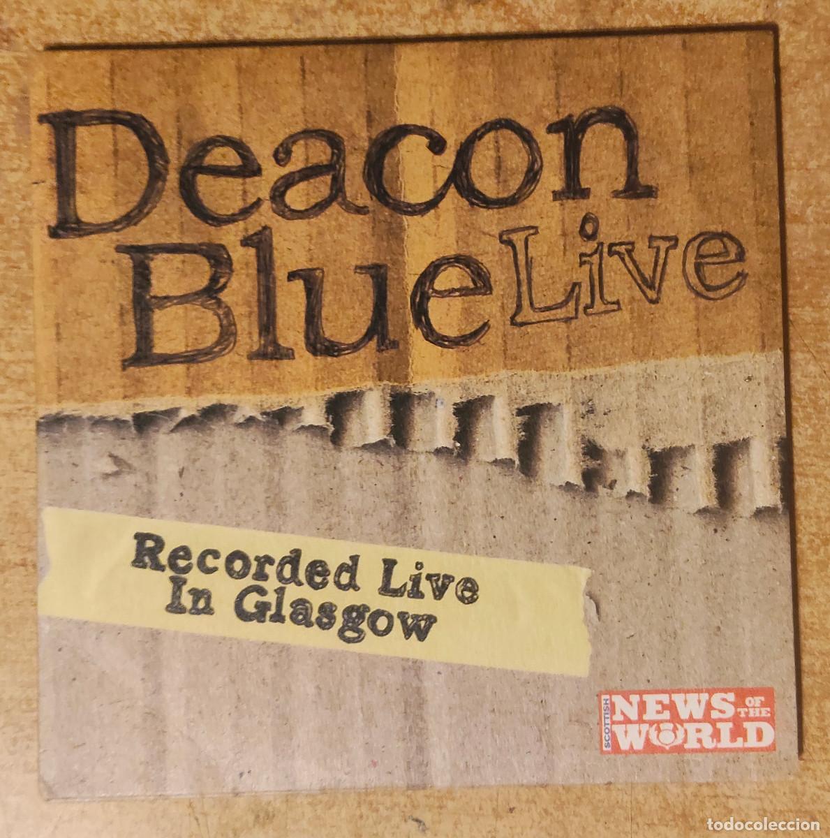 CDs de m&uacute;sica: Deacon Blue &ndash; Live (Recorded Live In Glasgow) - promocion news world