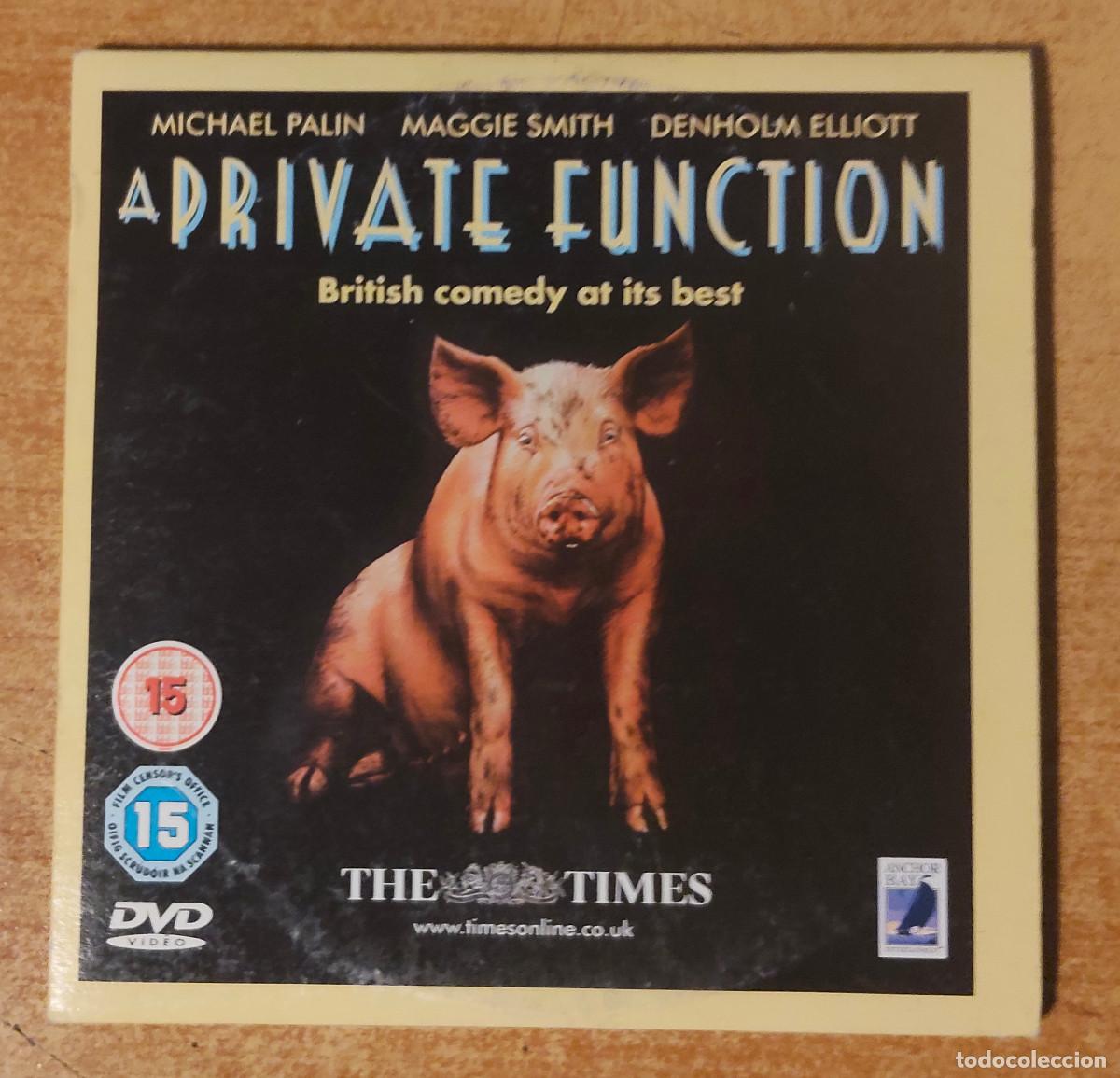 CDs de m&uacute;sica: Dvd - A Private Function (1984 Comedy Film) / Newspaper Promo