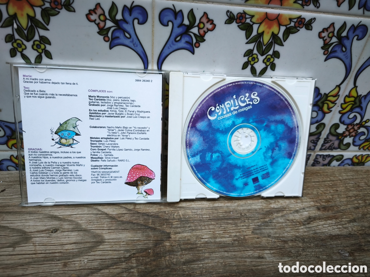 CDs de m&uacute;sica: CD C&oacute;mplices - Cousas de meigas - Foto 2