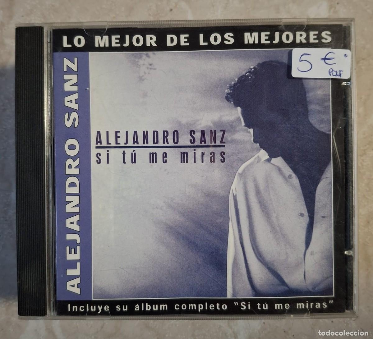 CDs de m&uacute;sica: CD ALEJANDRO SANZ SI TU ME MIRAS