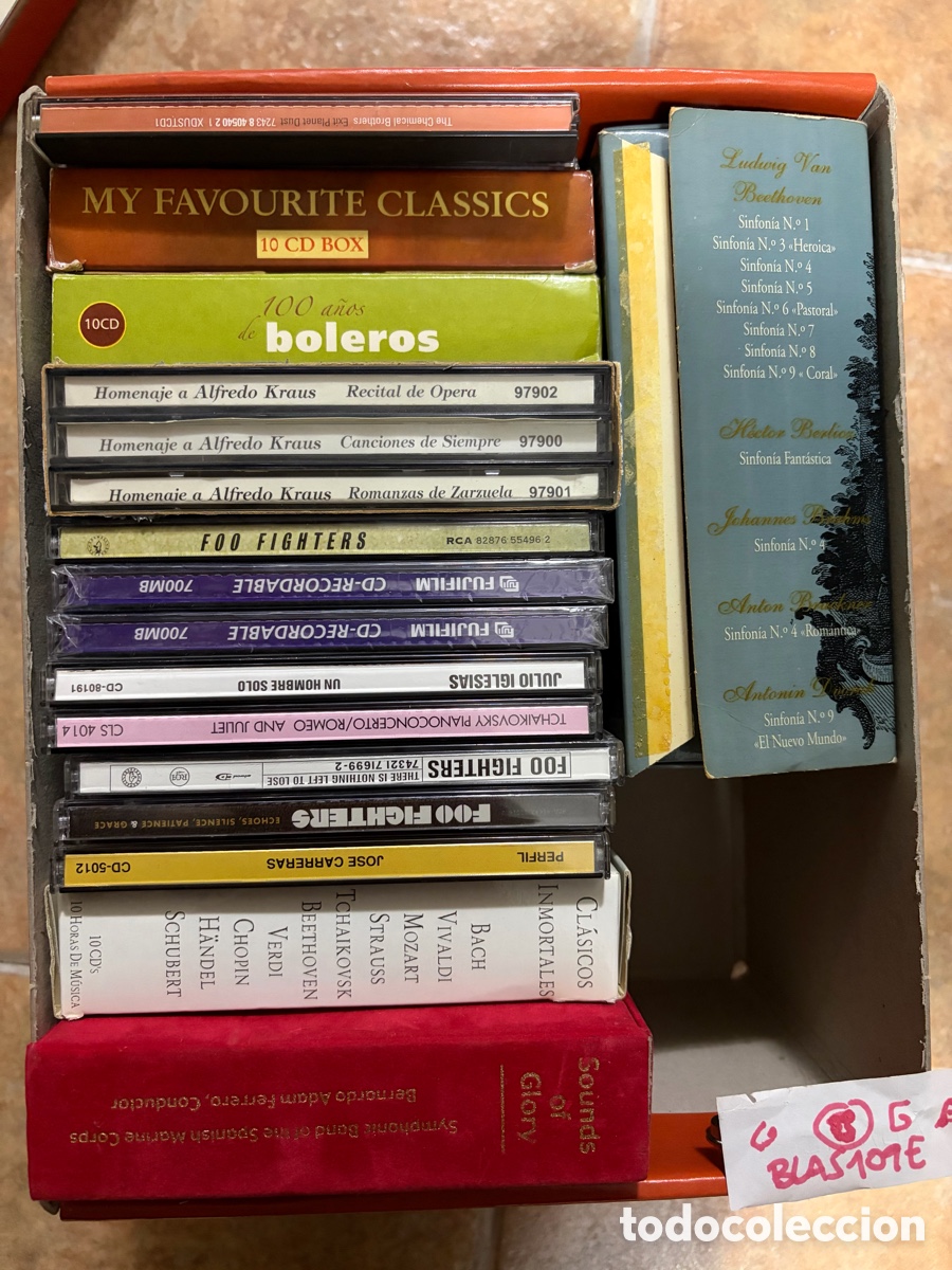 CD di Musica: Blas109E (G) lote de unos 30 cds m&uacute;sica originales chemical brothers, cl&aacute;sica, foo fighters, &hellip;