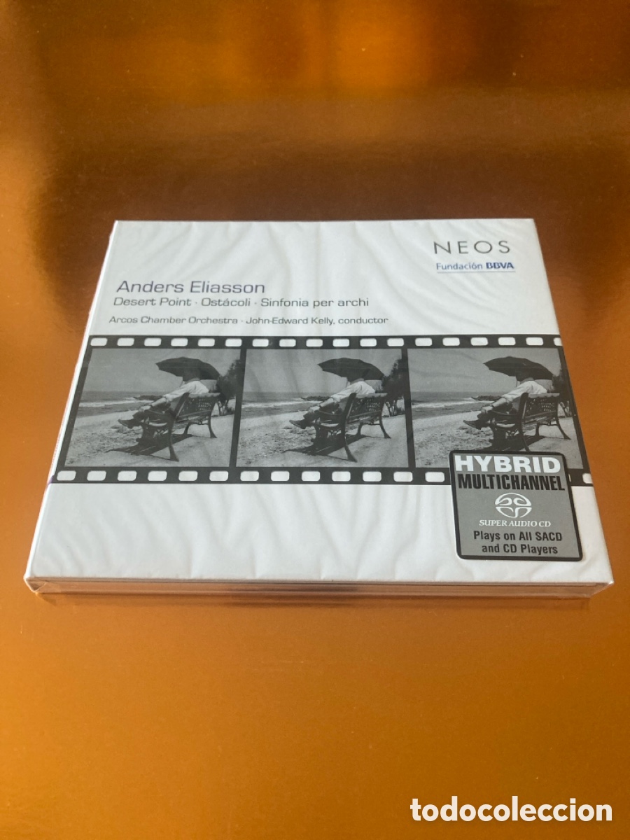 CDs de m&uacute;sica: Anders Eliasson - Desert Point / Ostacoli / Sinfonia CD SACD H&iacute;brido - NEOS 10813 Fundaci&oacute;n BBVA
