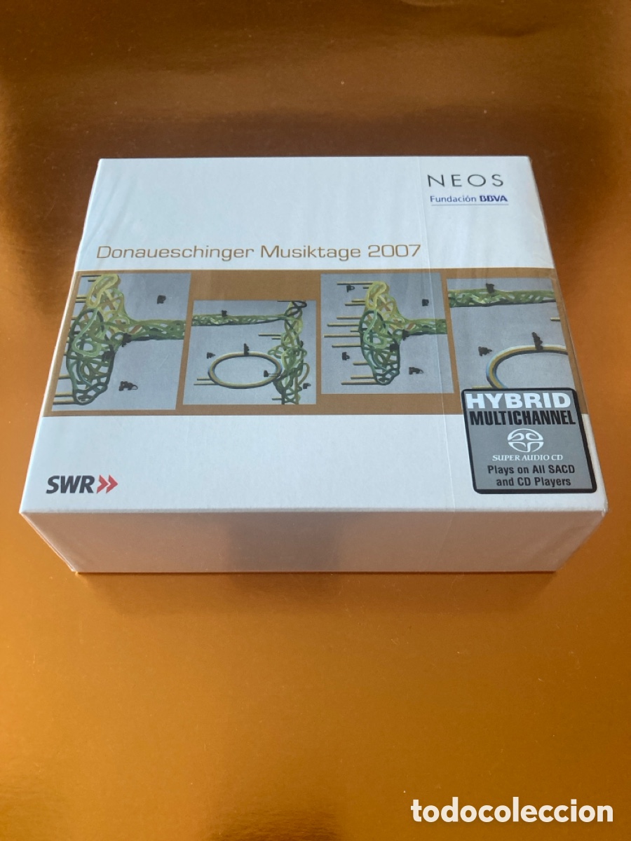 CDs de m&uacute;sica: Box Set 4 SACD Donaueschinger Musiktage 2007. NEOS 10827. Fundaci&oacute;n BBVA. Precintado