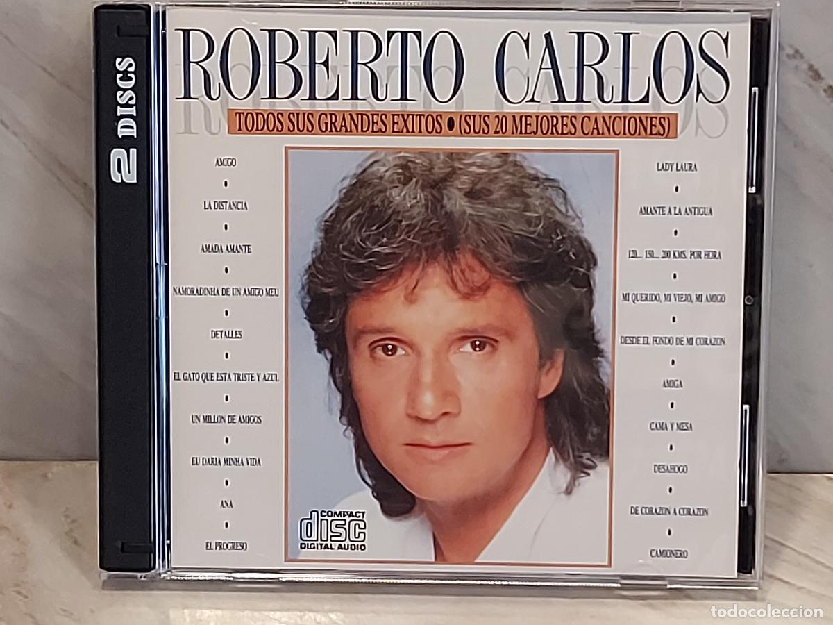 CDs de m&uacute;sica: ROBERTO CARLOS | TODOS SUS GRANDES &Eacute;XITOS | DOBLE CD | 1988 | DE LUJO