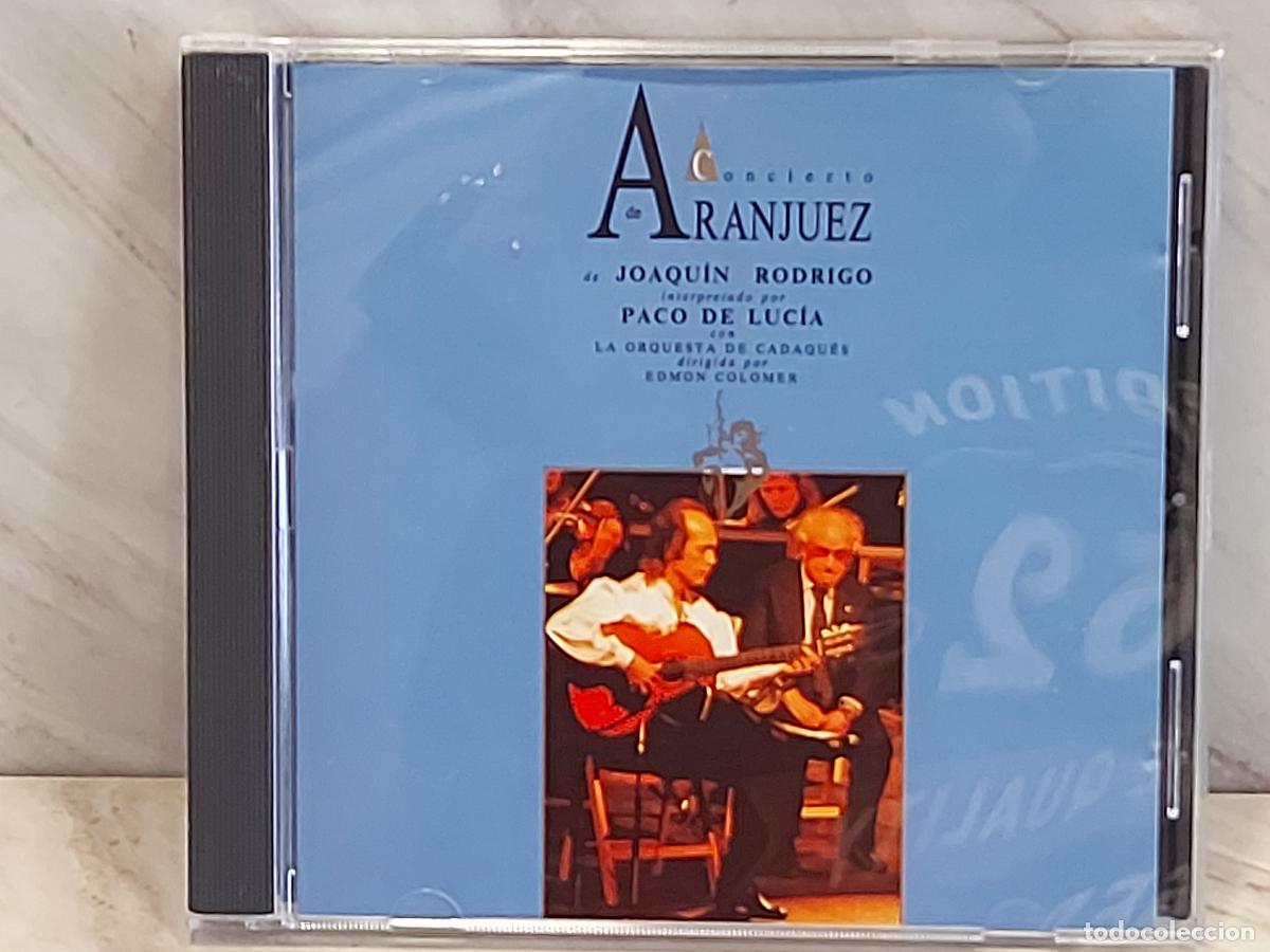 CDs de m&uacute;sica: PACO DE LUC&Iacute;A | CONCIERTO DE ARANJUEZ | JOAQU&Iacute;N RODRIGO | PHILIPS 1991 | DE LUJO