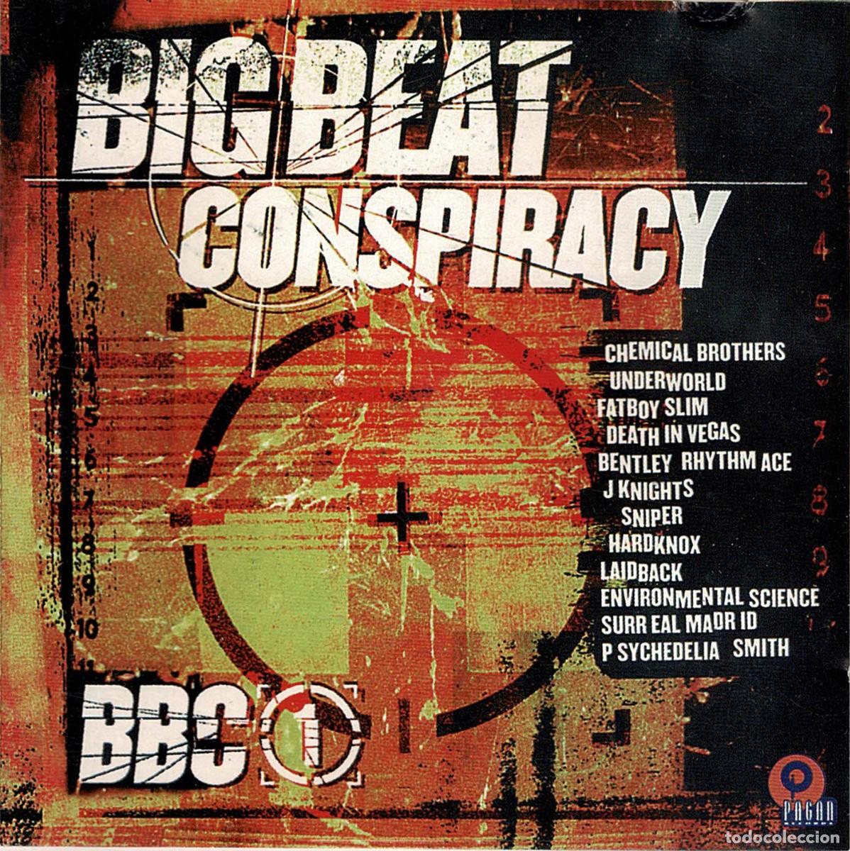 CDs de m&uacute;sica: The Chemical Brothers, Underworld, Fatboy Slim - Big Beat Conspiracy BBC 1. CD