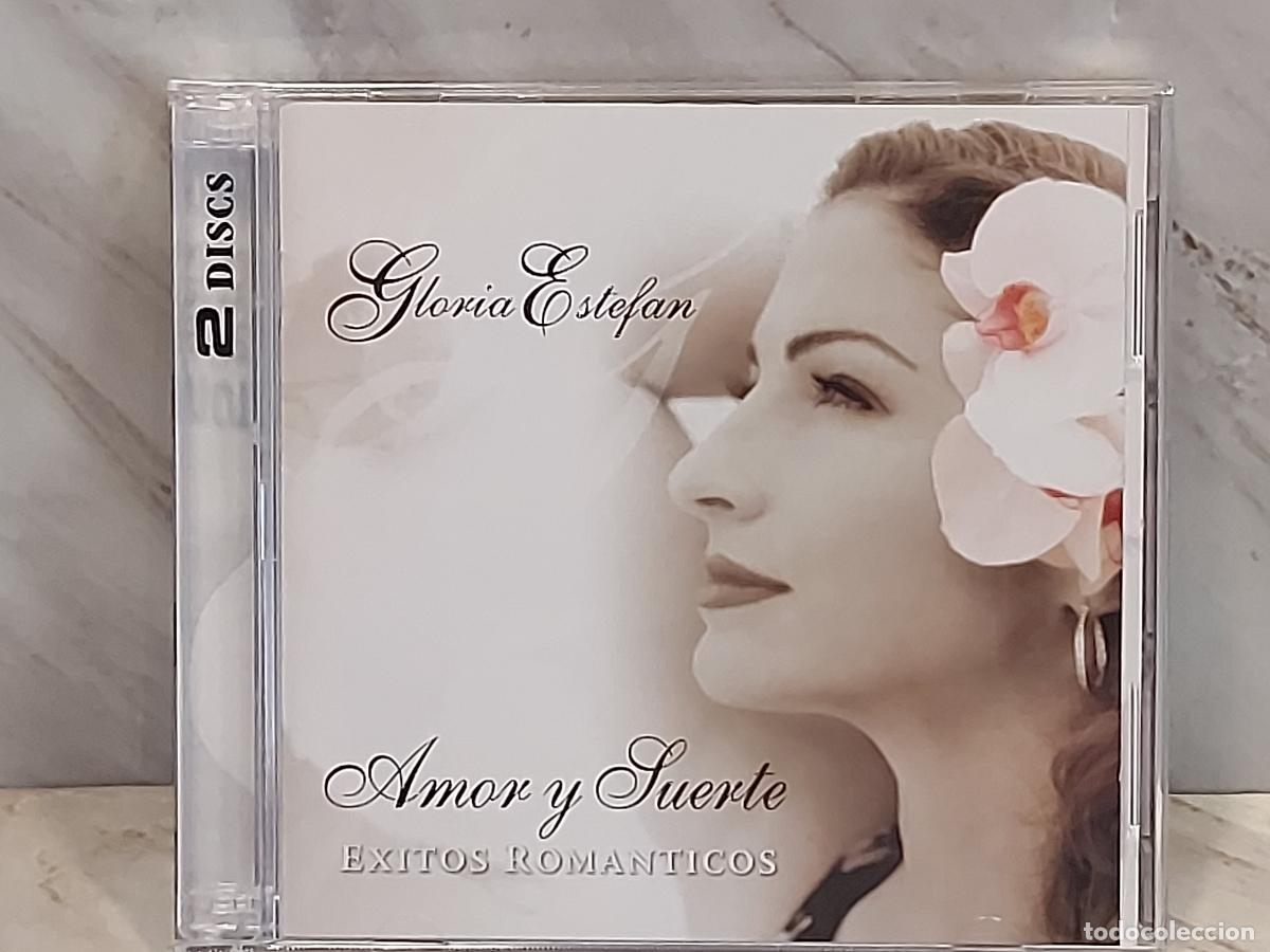 CDs de m&uacute;sica: GLORIA ESTEFAN | AMOR Y SUERTE | &Eacute;XITOS ROM&Aacute;NTICOS | CD + DVD 2004 | POP | DE LUJO