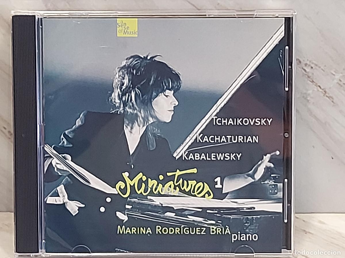 CDs de m&uacute;sica: MARINA RODR&Iacute;GUEZ BRI&Agrave; | MINIATURES 1 | TCHAIKOVSKY KHACHATURIAN KABALEVSKY | CD-1997 | DE LUJO