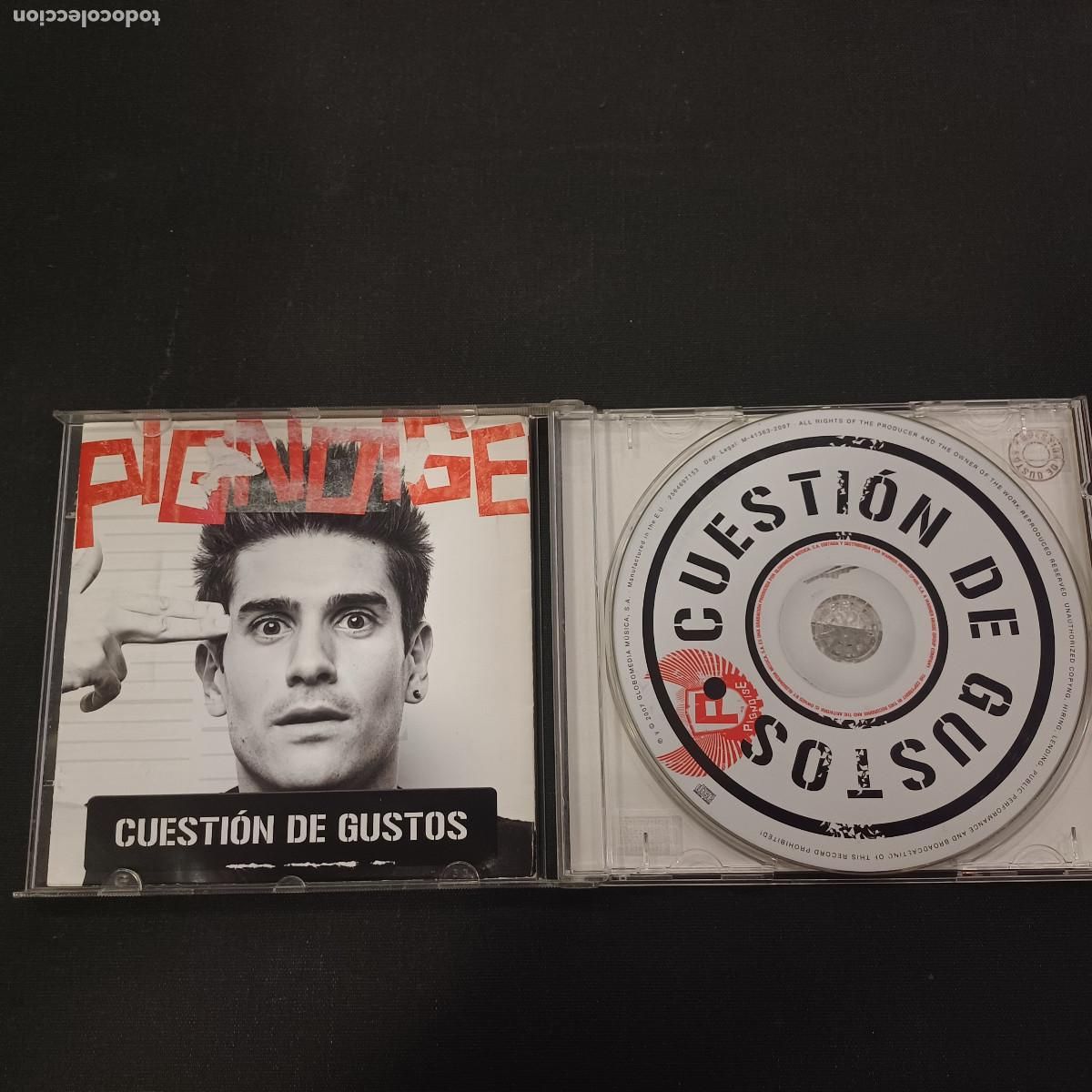 CDs de m&uacute;sica: PIGNOISE/CUESTION DE GUSTOS/CD. - Foto 2