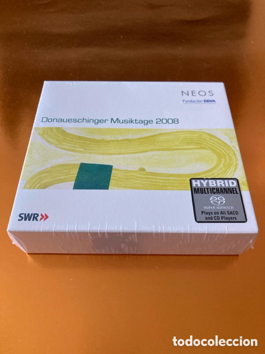 CDs de m&uacute;sica: Box Set 3 SACD Donaueschinger Musiktage 2008. NEOS 10944. Fundaci&oacute;n BBVA. Precintado