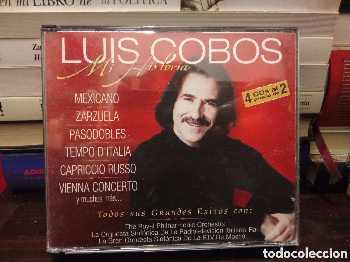 CDs de m&uacute;sica: LUIS COBOS - Mi historia 4 CDS - Foto 1