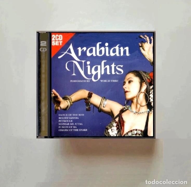 CDs de m&uacute;sica: [DOBLE CD - PRECINTADO]. ARABIAN NIGHTS. DANZA DEL VIENTRE. MUSICA ARABE. ARABIA.