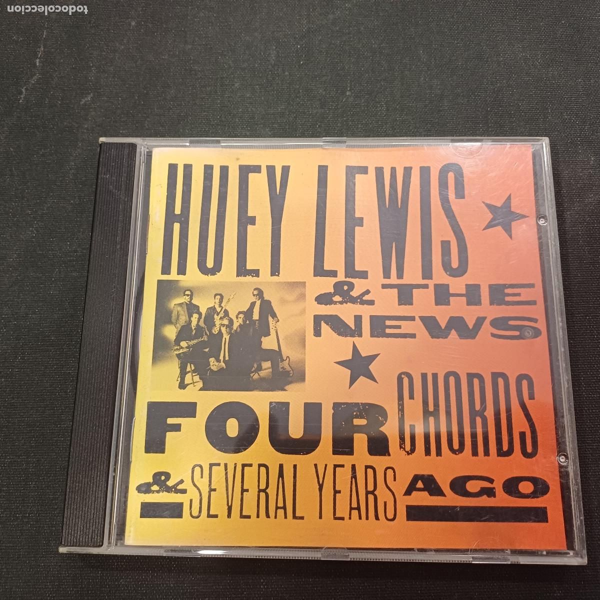 CDs de m&uacute;sica: HUEY LEWIS & THE NEWS/FOUR CHRDS & SEVERAL YEARS AGO/CD.