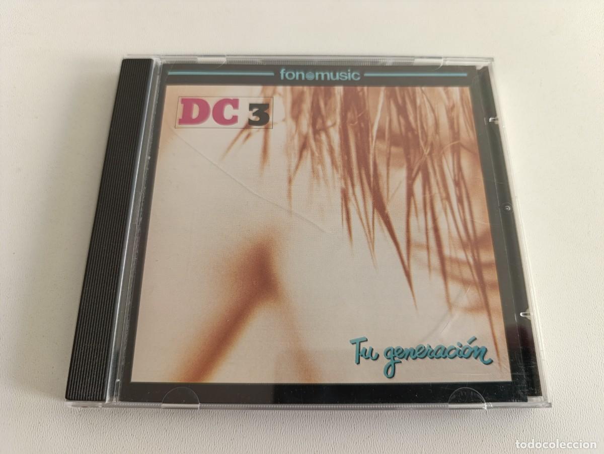 CDs de m&uacute;sica: DC 3 'Tu Generaci&oacute;n' CD &Aacute;lbum 1992 Qu&eacute; descontrol techno pop espa&ntilde;ol OBK Viceversa Ray Diego Magne