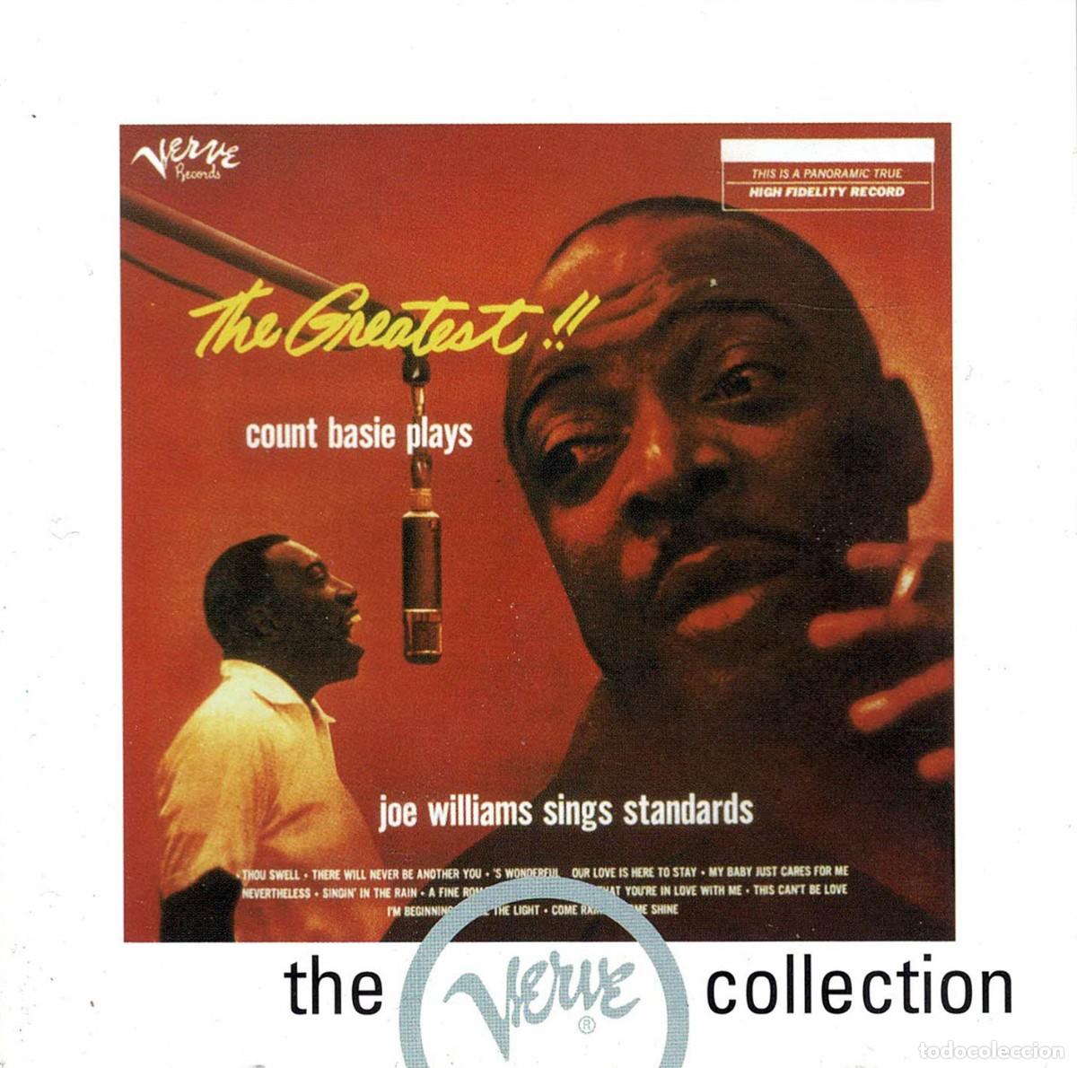 CDs de m&uacute;sica: Count Basie, Joe Williams - The Greatest. Jazz The Verve Collection. CD