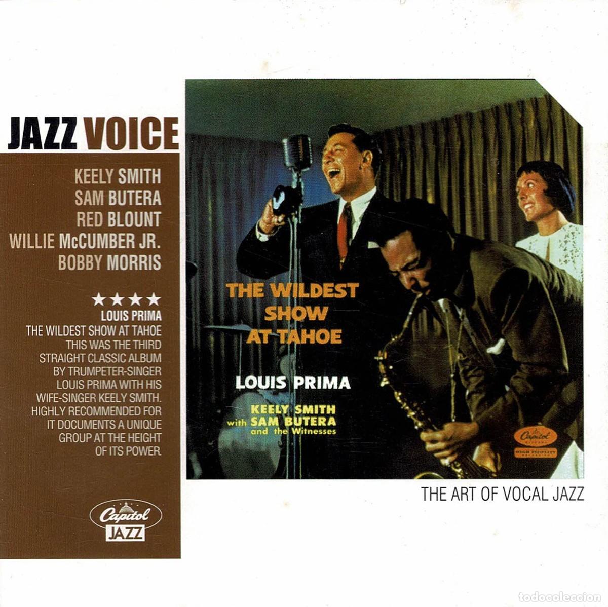 CDs de m&uacute;sica: Louis Prima - The Wildest Show at Tahoe. Jazz Voice. CD