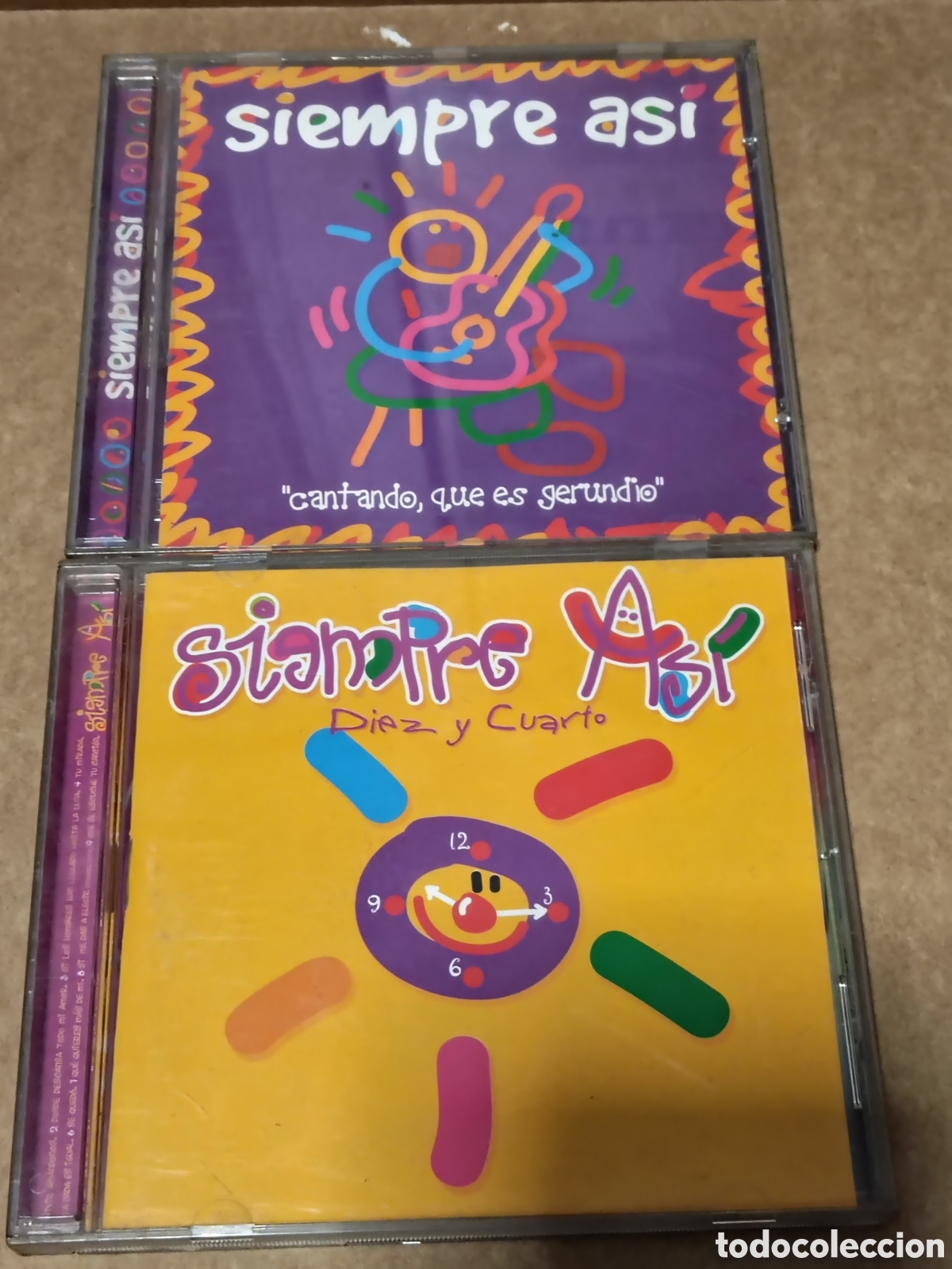 CDs de m&uacute;sica: Dos &aacute;lbumes del grupo de rumba Siempre Asi