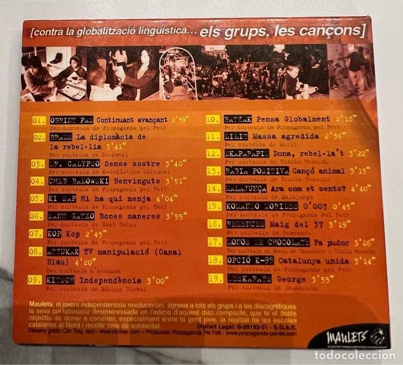 CDs de m&uacute;sica: Contra La Globalitzaci&oacute; Ling&uuml;&iacute;stica... - Foto 2