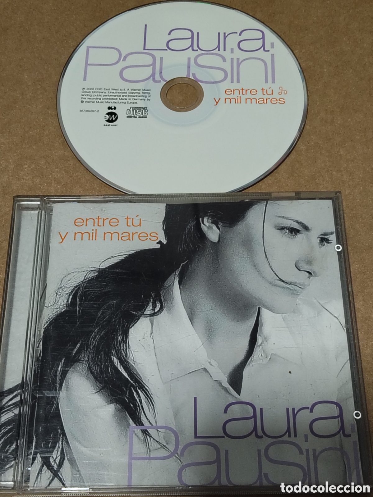 CDs de m&uacute;sica: Entre t&uacute; y mil mares&rdquo; de Laura Pausini en