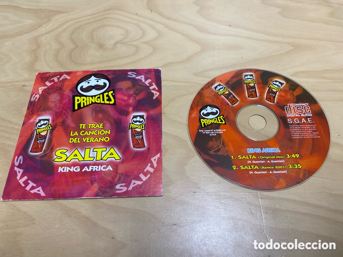 CDs de m&uacute;sica: King Africa - Salta (single promocional Pringles)
