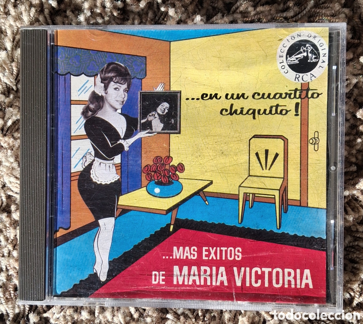 CDs de m&uacute;sica: ...Mas &eacute;xitos de Mar&iacute;a Victoria Cd - Foto 4