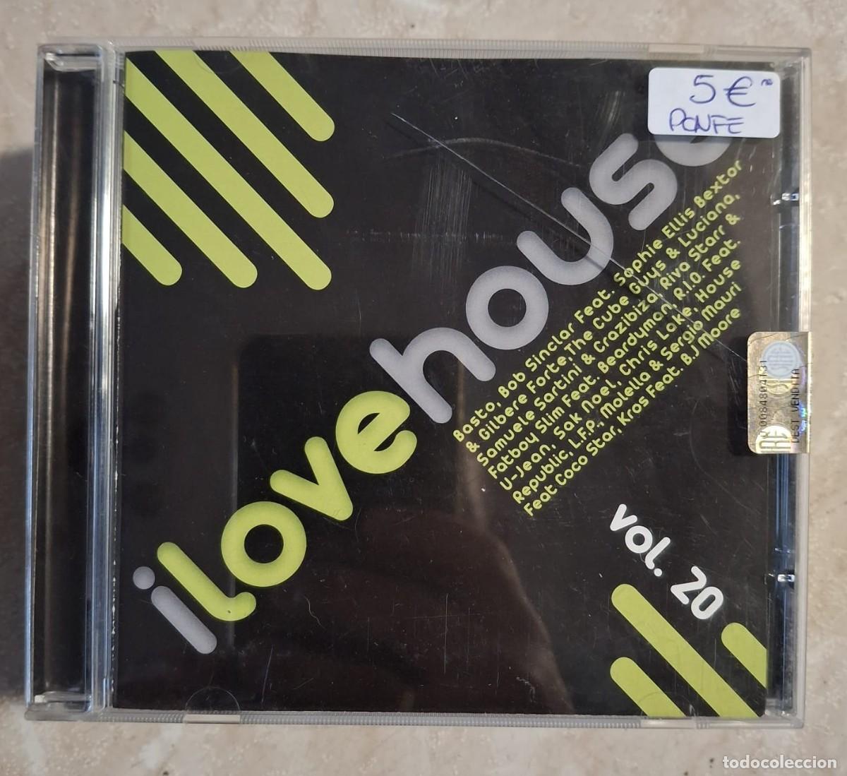 CDs de m&uacute;sica: CD I LOVE HOUSE VOL 20