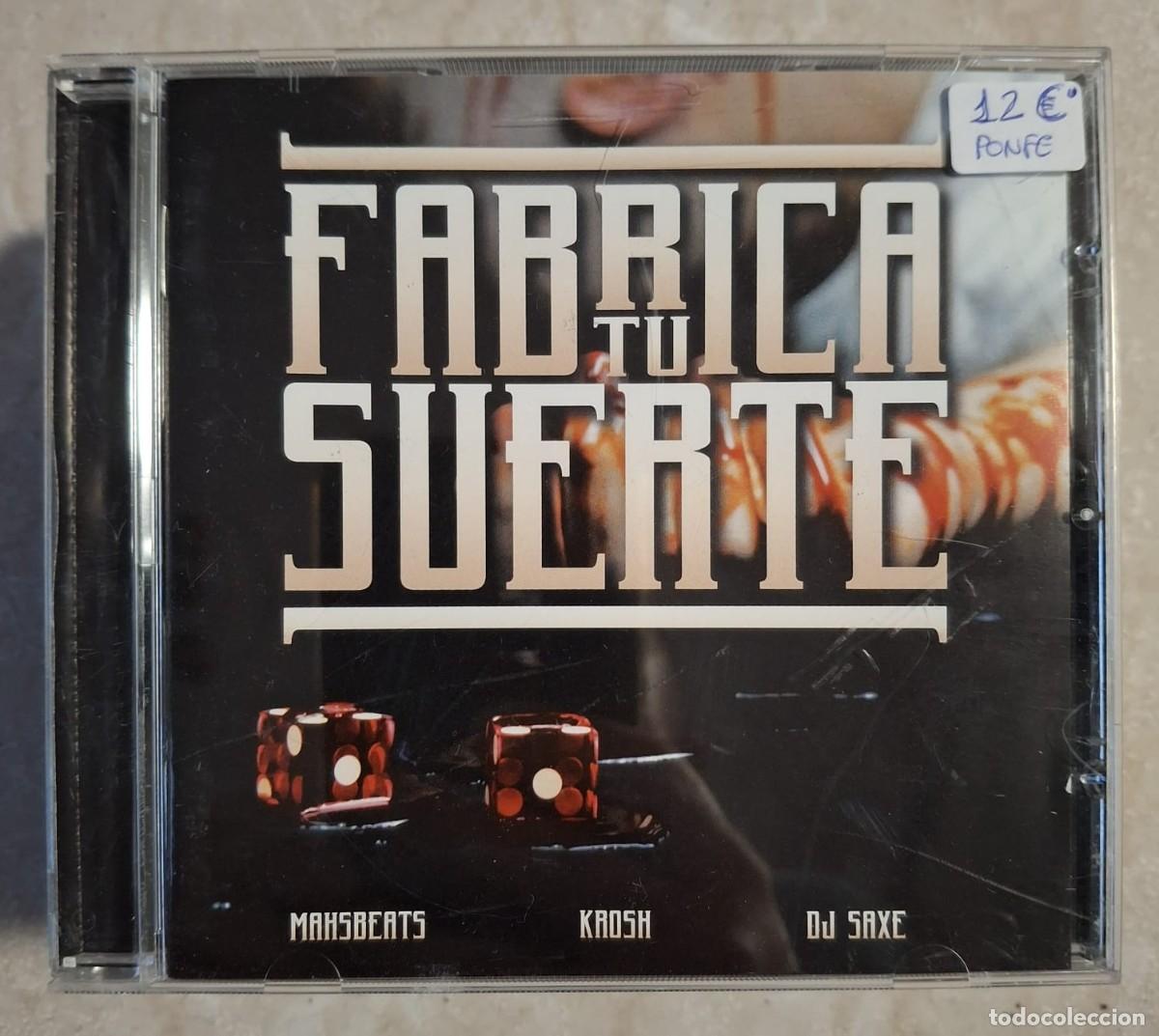CDs de m&uacute;sica: CD KROSH FABRICA TU SUERTE