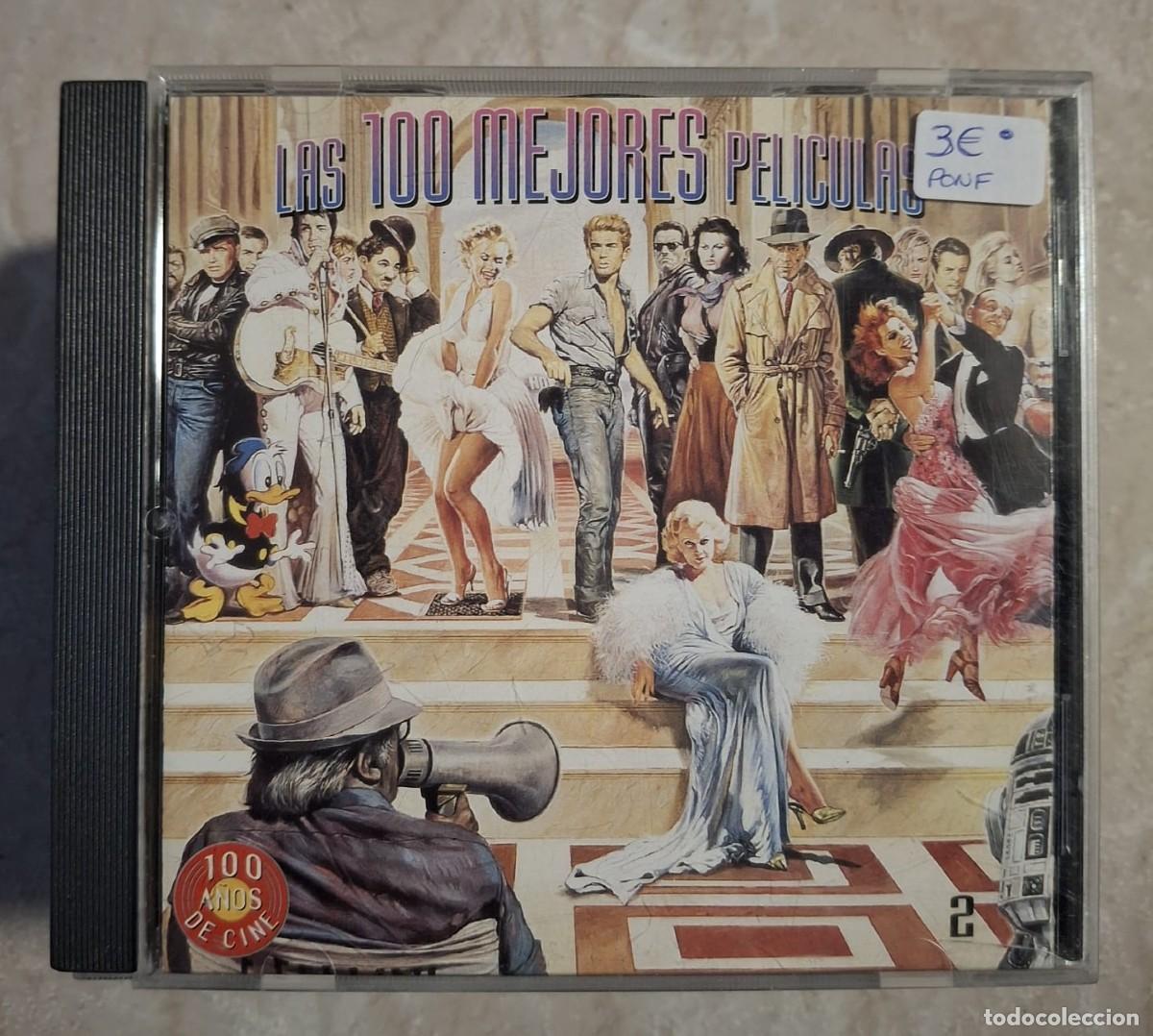 CDs de m&uacute;sica: CD LAS 100 MEJORES PELICULAS 2
