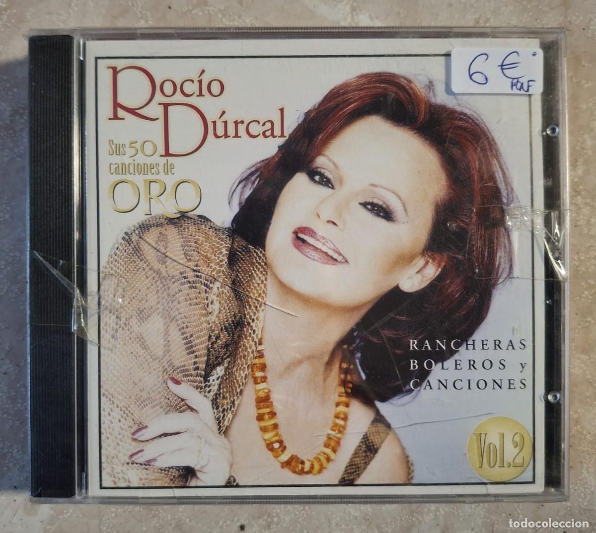 CDs de m&uacute;sica: CD ROCIO DURCAL SUS 50 CANCIONES DE ORO VOLUMEN 2