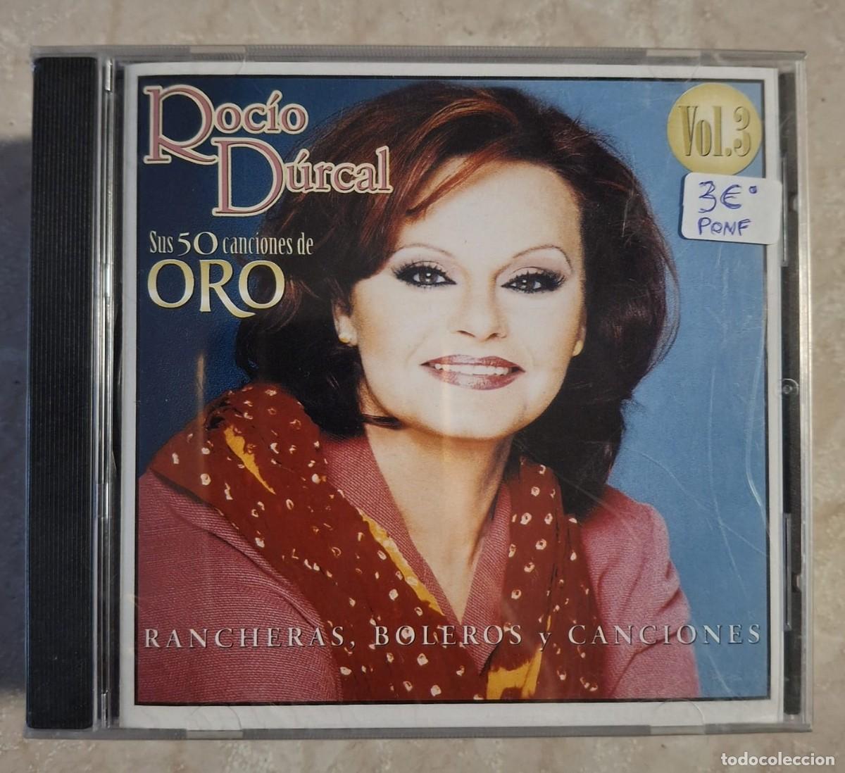 CDs de m&uacute;sica: CD ROCIO DURCAL SUS 50 CANCIONES DE ORO VOLUMEN 3