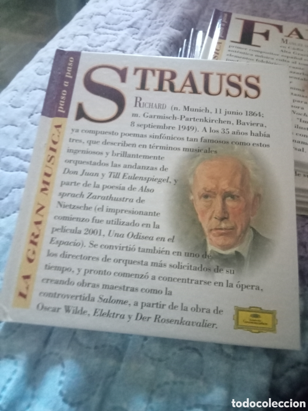 CDs de m&uacute;sica: La gran m&uacute;sica Richard Strauss.