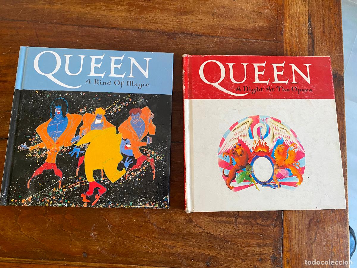 CDs de m&uacute;sica: QUEEN - 2 ESTUCHES - A NIGHT AT THE OPERA y A KIND OF MAGIC - EDICIONES 2008