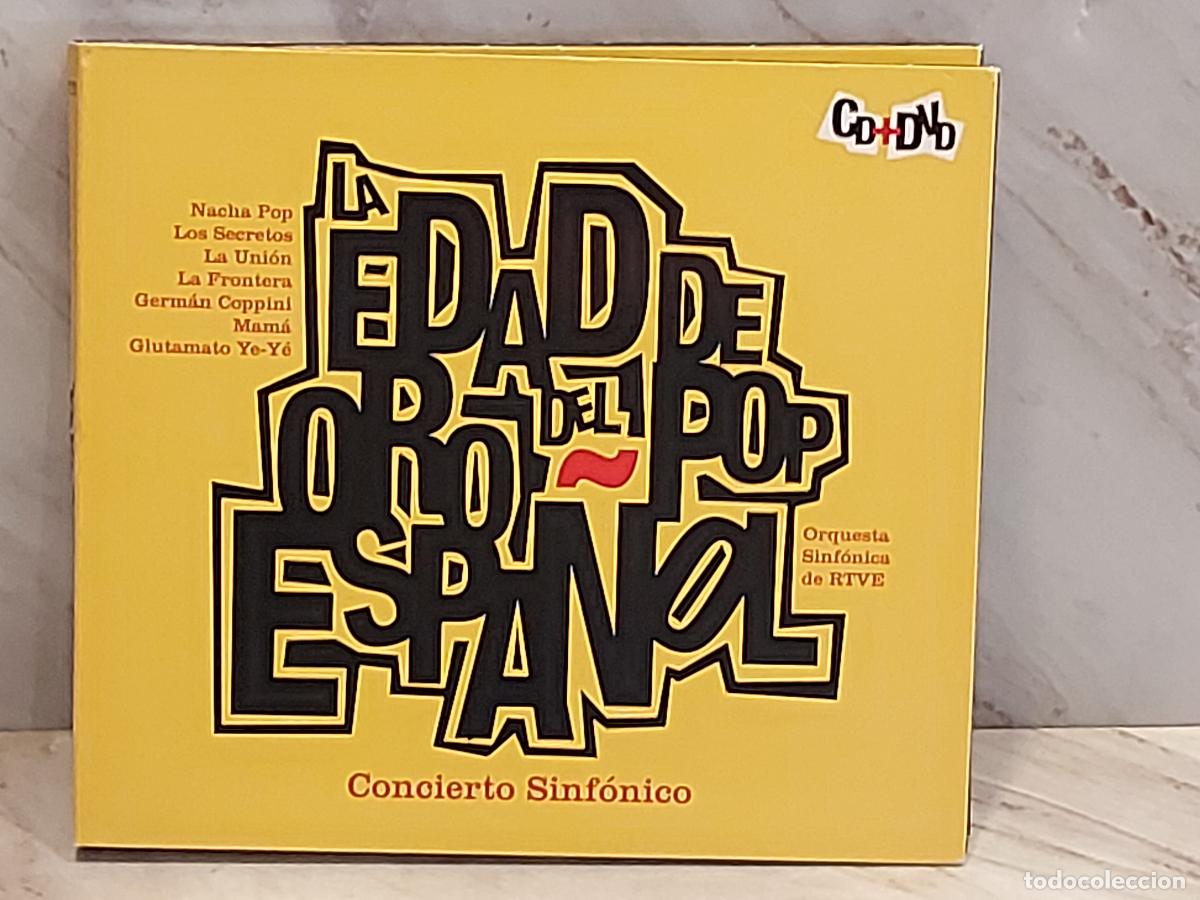 CDs de m&uacute;sica: LA EDAD DE ORO DEL POP ESPA&Ntilde;OL | CONCIERTO SINF&Oacute;NICO | CD + DVD DIGIPACK | SONY BMG-2006