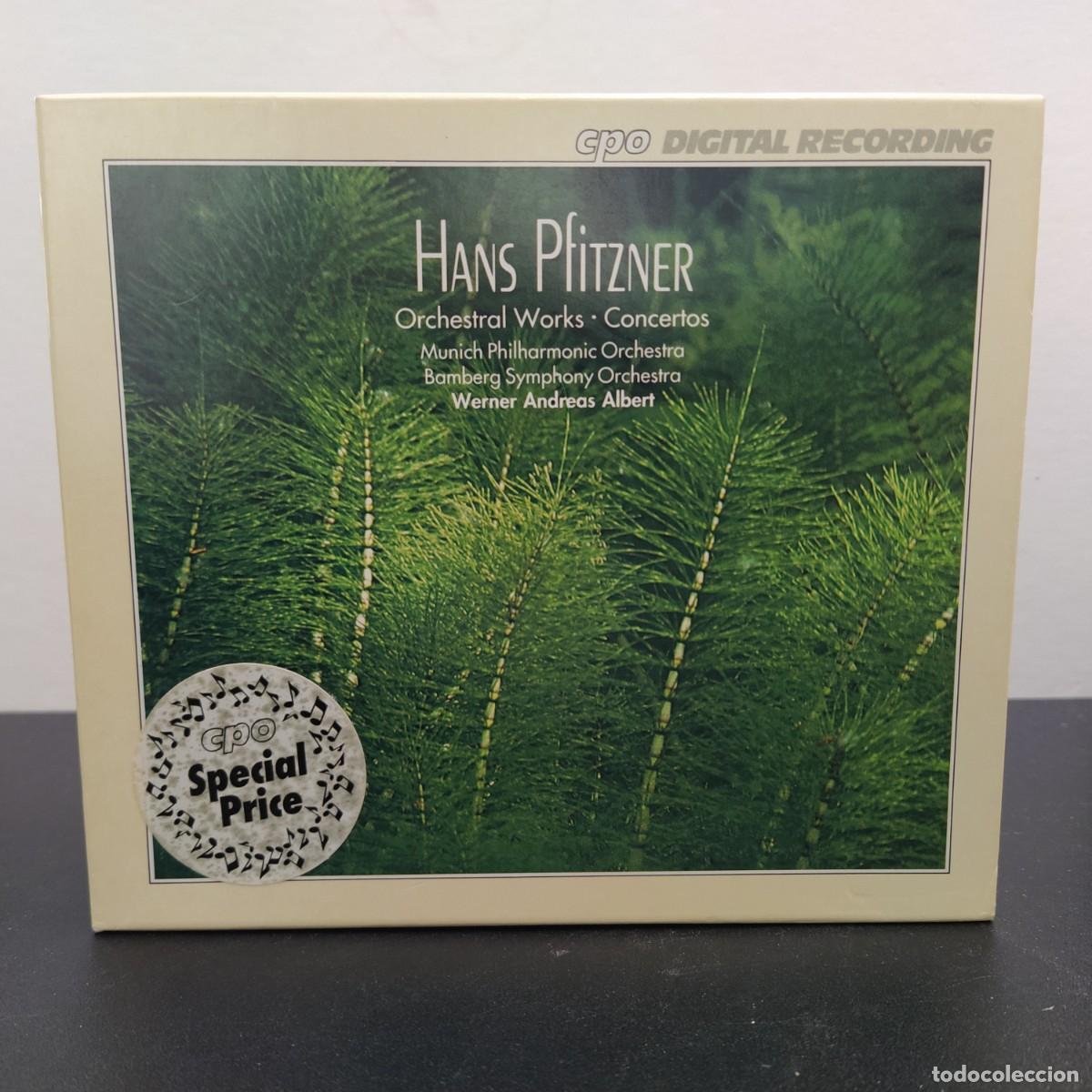 CDs de m&uacute;sica: Pfitzner - Werner Andreas Albert - Orchestral Works, Concertos (5XCD)