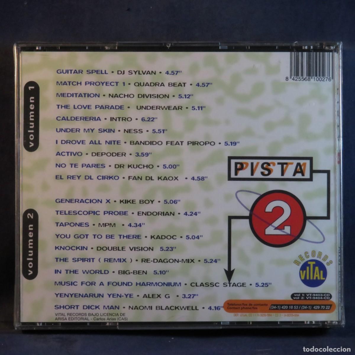 CDs de m&uacute;sica: VARIOS &ndash; PISTA 2 - 2 CD - Foto 2