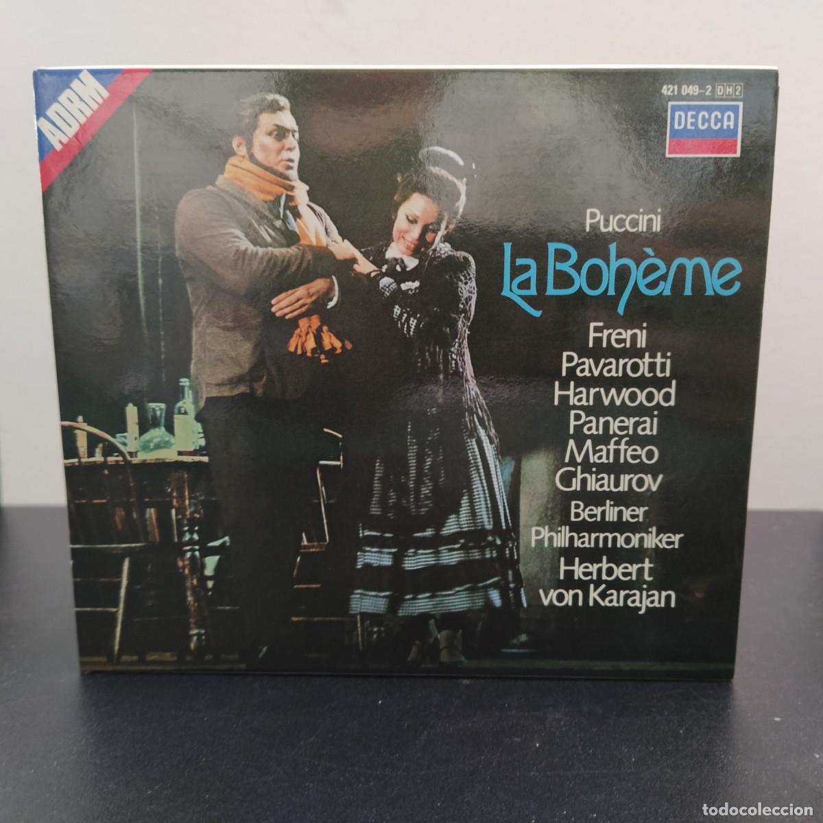 CDs de m&uacute;sica: Puccini - Herbert von Karajan - La Boh&egrave;me (2xCD)