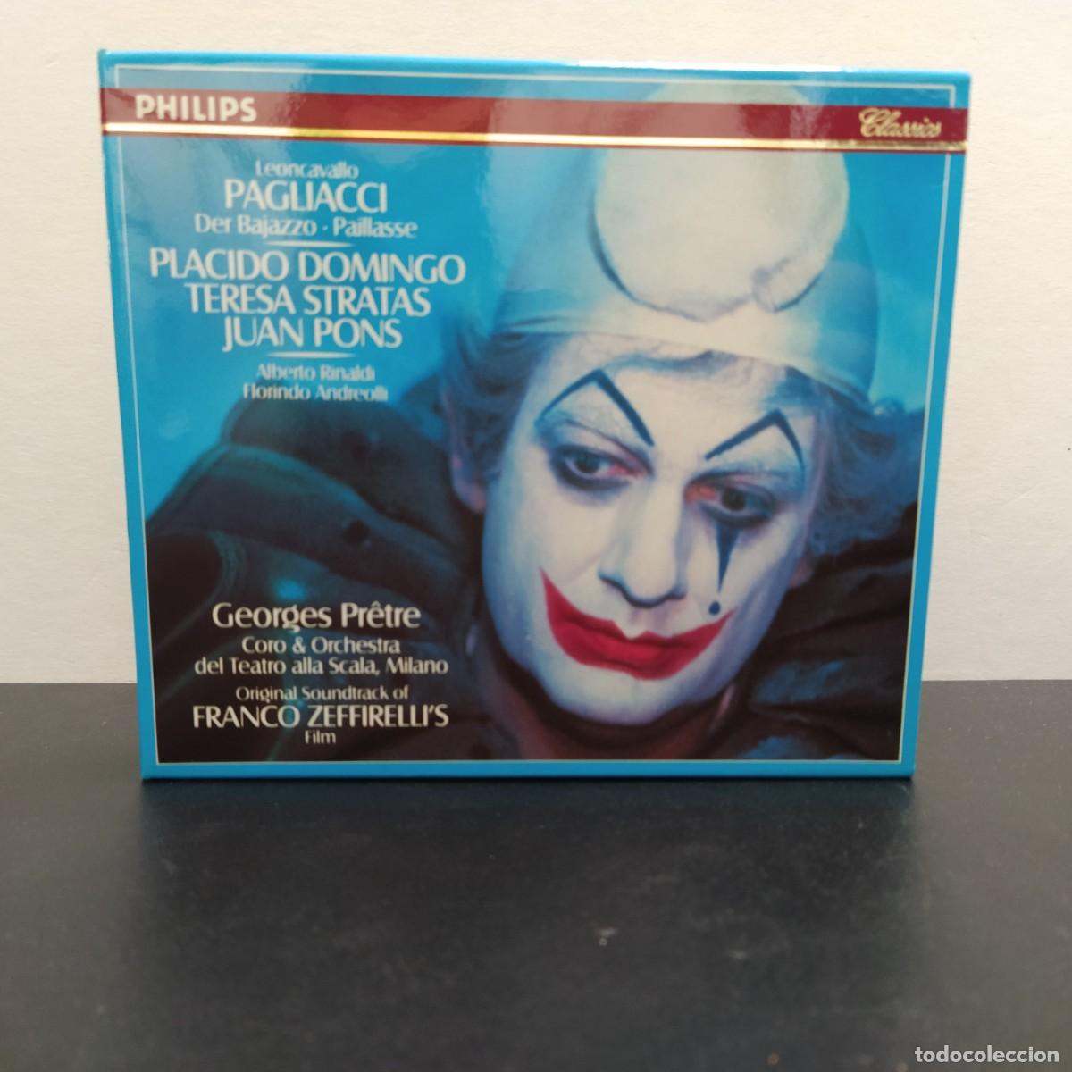 CDs de m&uacute;sica: Leoncavallo - Georges Pr&ecirc;tre - Pagliacci, Der Bajazzo, Paillasse (CD)