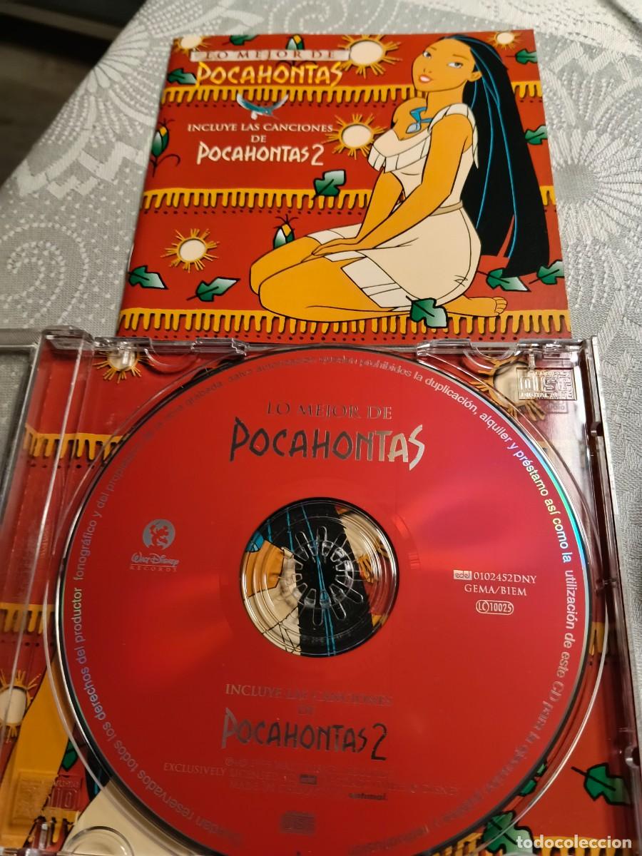 CDs de m&uacute;sica: RAR CD. LO MEJOR DE POCAHONTAS. INCLUYE CANCIONES DE POCAHONTAS 2. EN CASTELLANO