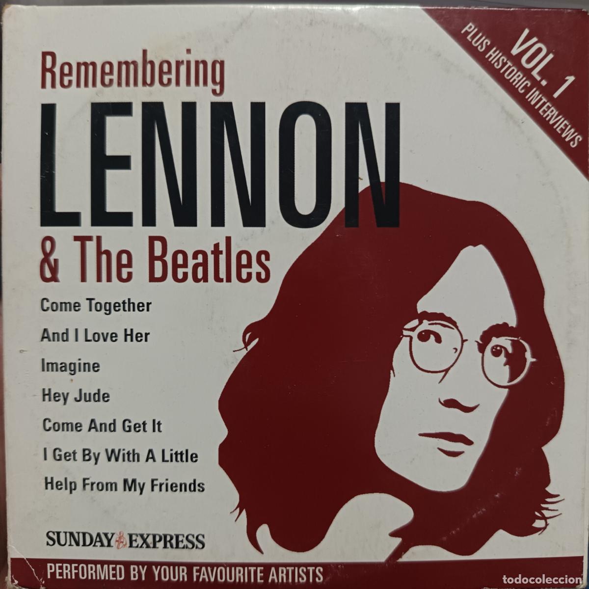 CDs de m&uacute;sica: Remembering Otros artistas interpretan canciones de Lennon & The Beatles Vol. 1 & 2- 2CDs.