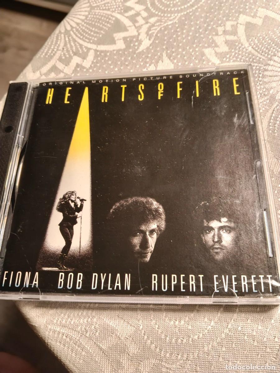 CDs de m&uacute;sica: RAR CD. HEARTS OF FIRE. FIONA, BOB DYLAN, RUPERT EVERETT. CBS. 1987