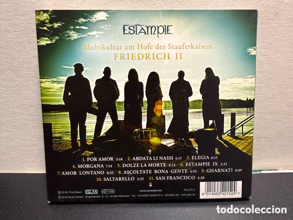 CDs de m&uacute;sica: Estampie - Amor Lontano (CD) - Foto 2