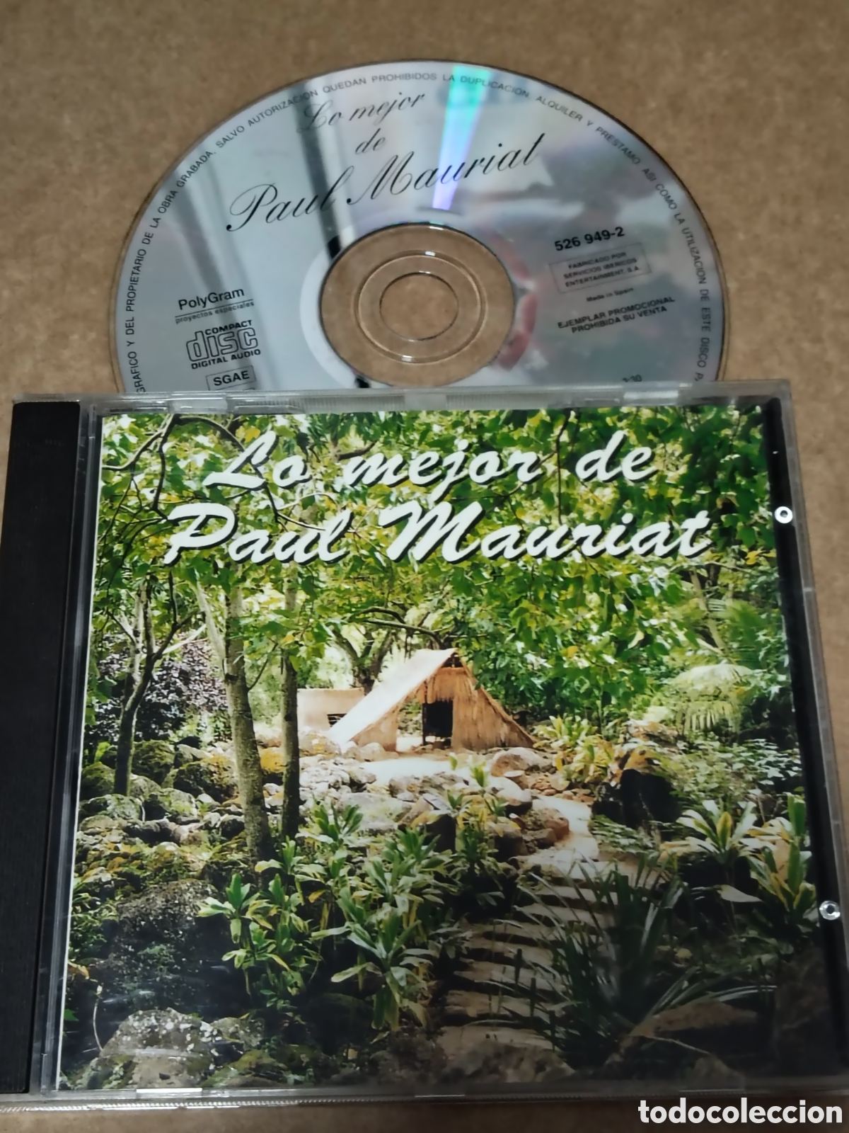 CDs de m&uacute;sica: CD recopilatorio &rdquo;Lo mejor de Paul Mauriat